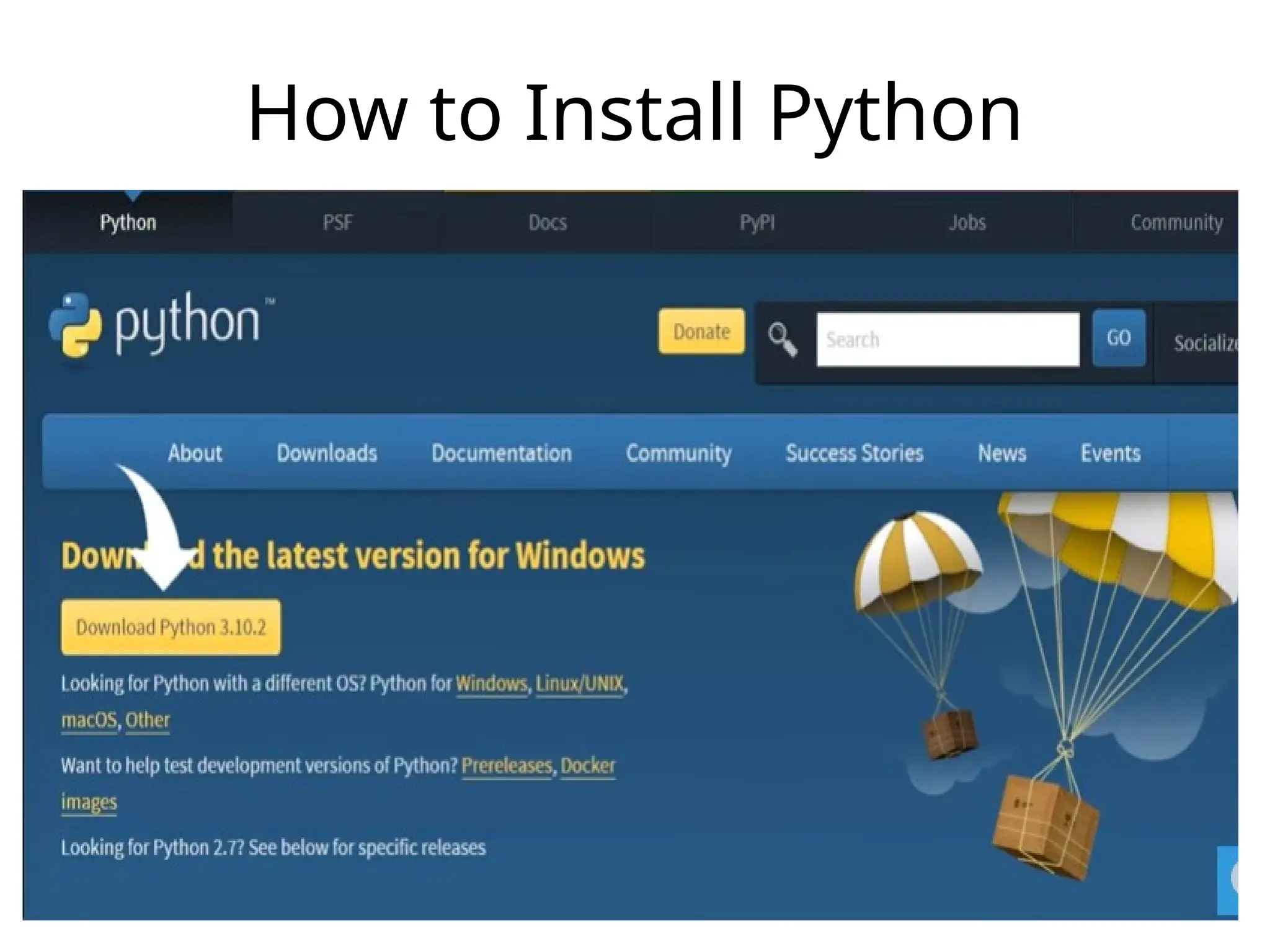 How to Install Python