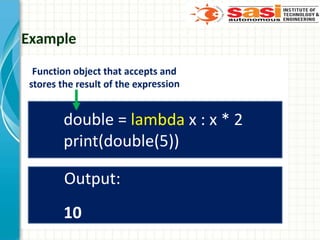 Example
 