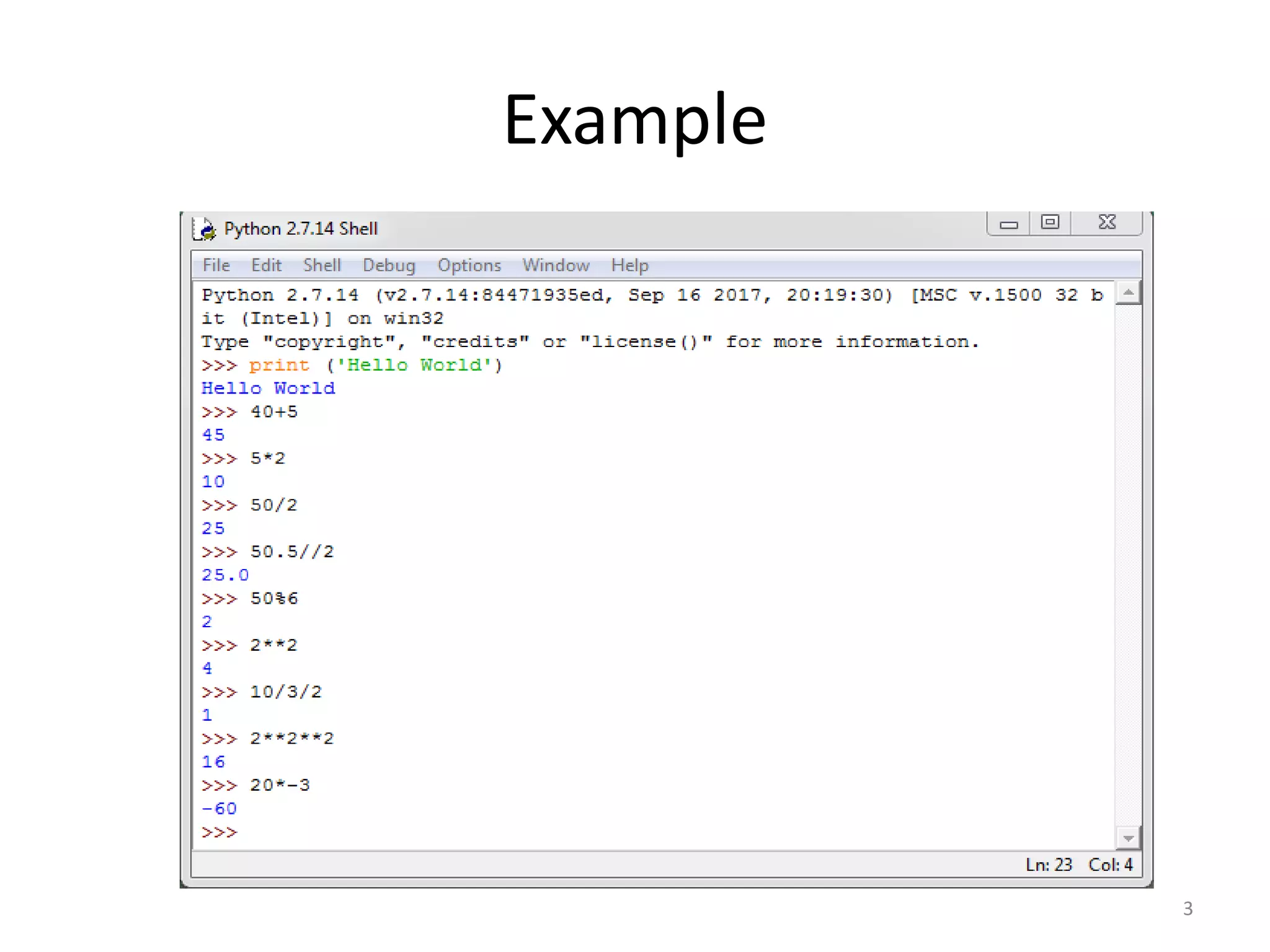 PYTHON PROGRAMMING | PPT