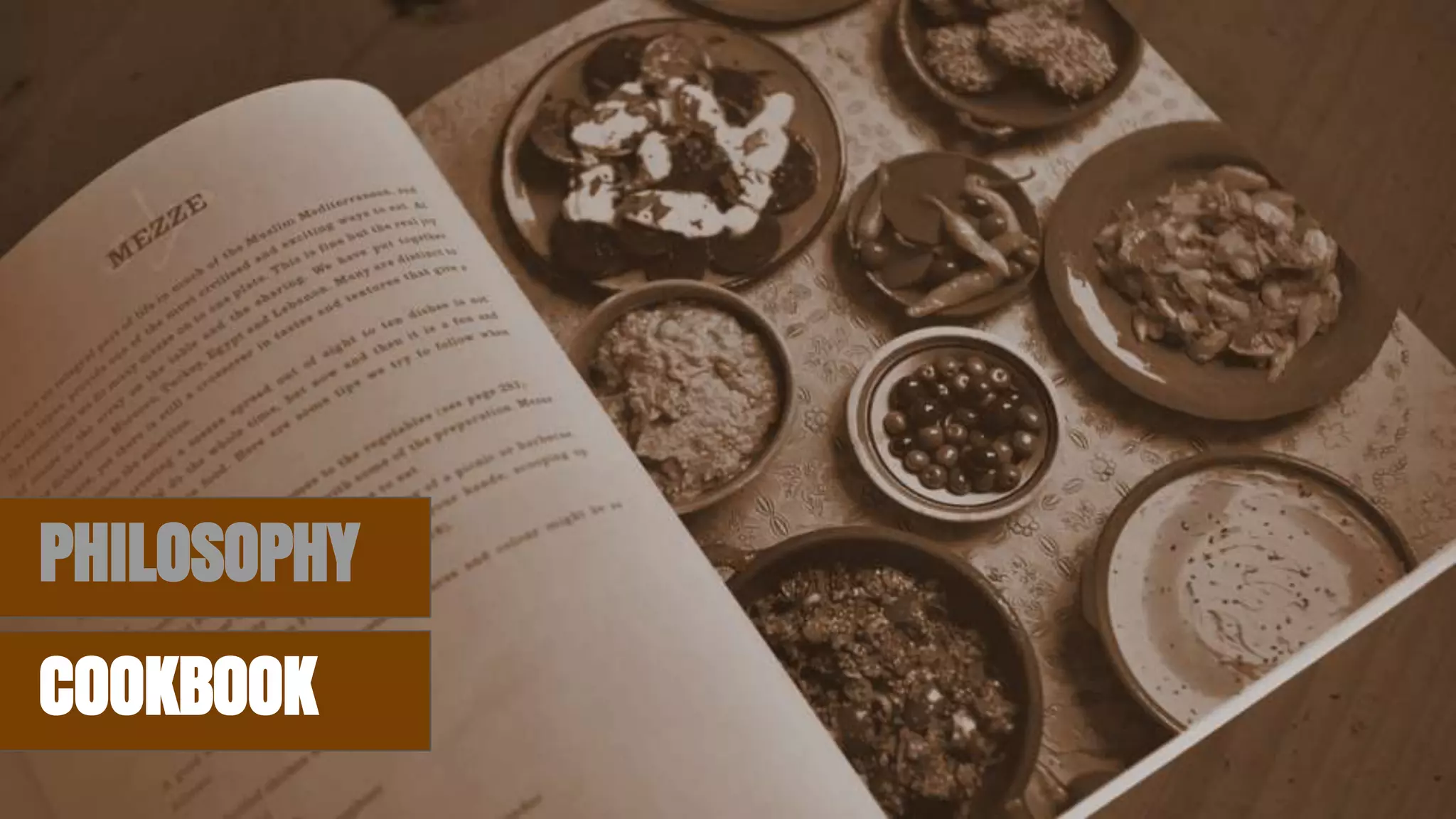 COOKBOOK
PHILOSOPHY
 
