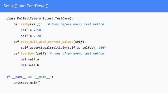 Unit Testing with Python | PPTX