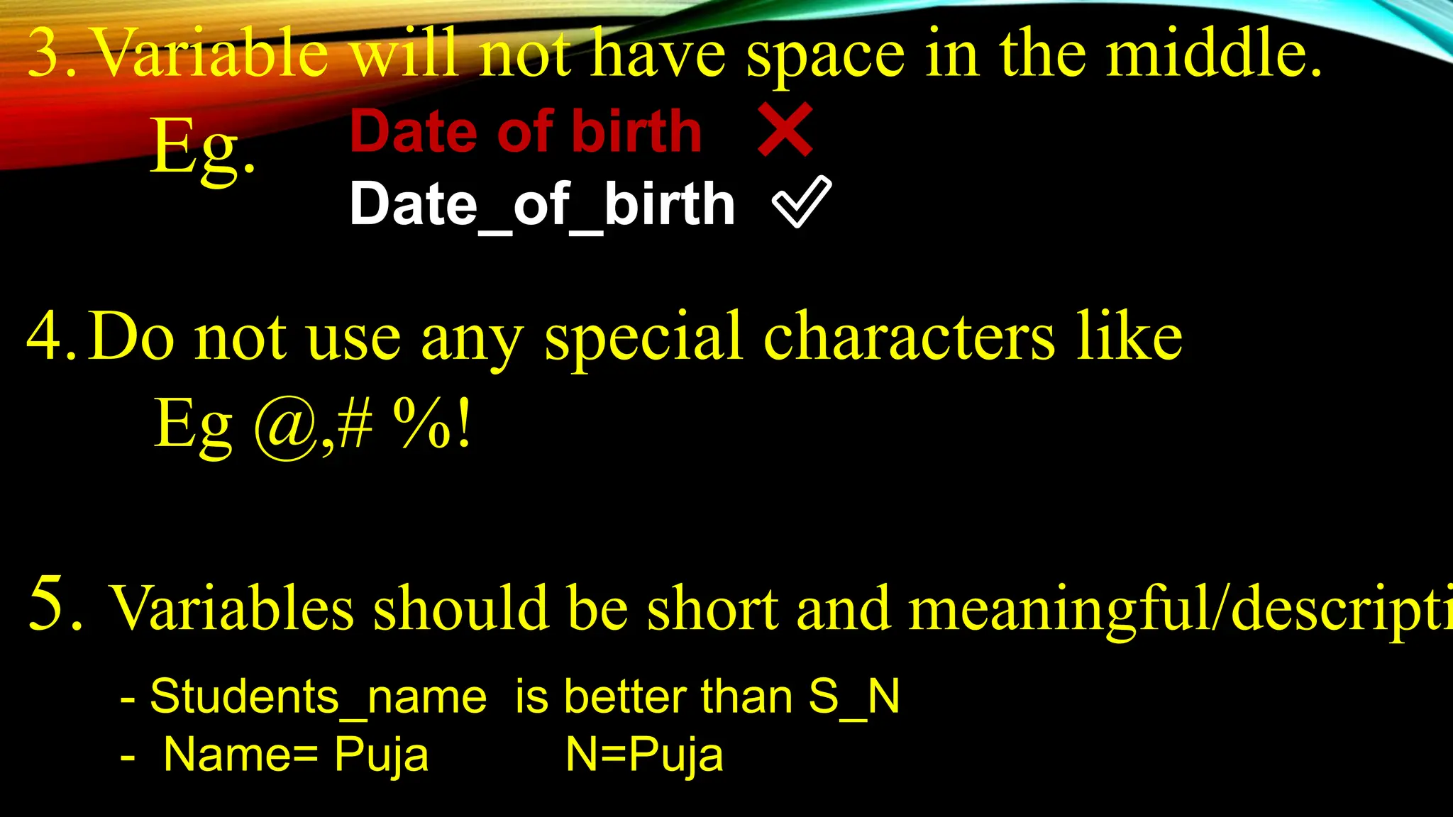 Python Variable for the students who started their python.pptx