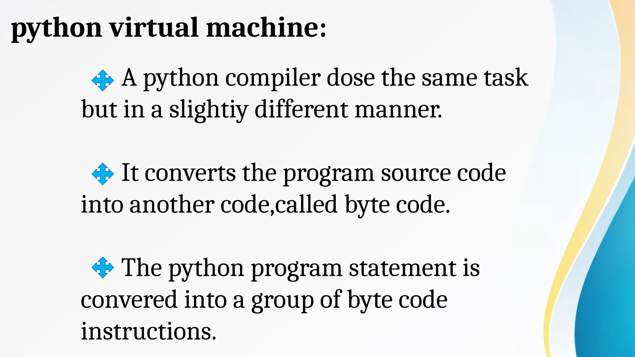 Python Virtual Machine concept- N.Kavitha.pptx | Programming Languages ...