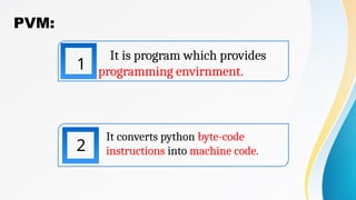 Python Virtual Machine concept- N.Kavitha.pptx