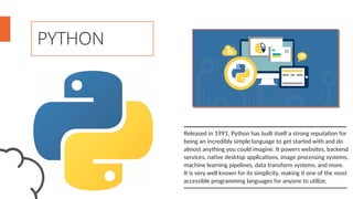 Python vs. r for data science | PDF