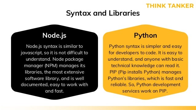 Python vs. Node.js: Which is Best for your Web Application? | PDF