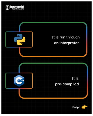 Python vs C++ Difference You Must Know | PDF | Technology & Computing