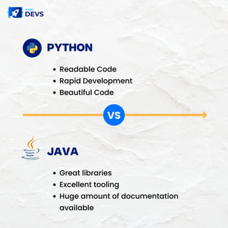 Python VS Java___________________________ | PDF