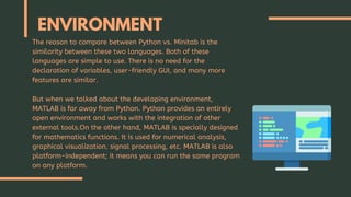 Python vs MATLAB: Which one is the best language | PPTX