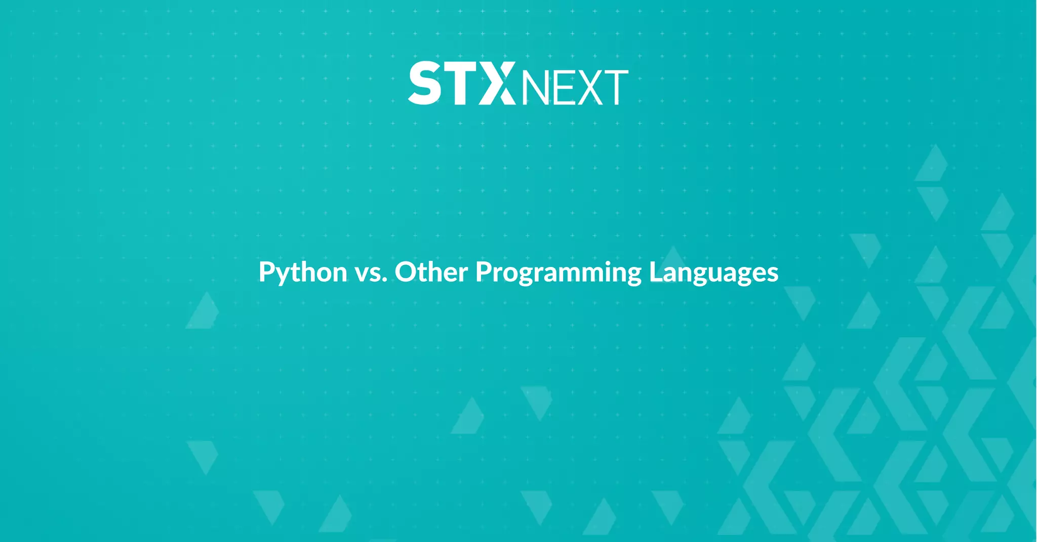 Python vs other programming languages | PPT