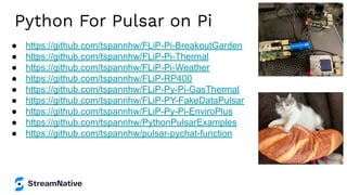 Python Web Conference 2022 - Apache Pulsar Development 101 with Python (FLiP-Py)