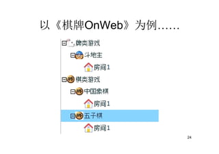 以《棋牌OnWeb》为例……




                 24
 
