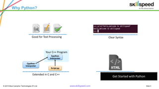 Python and BIG Data analytics | Python Fundamentals | Python ...