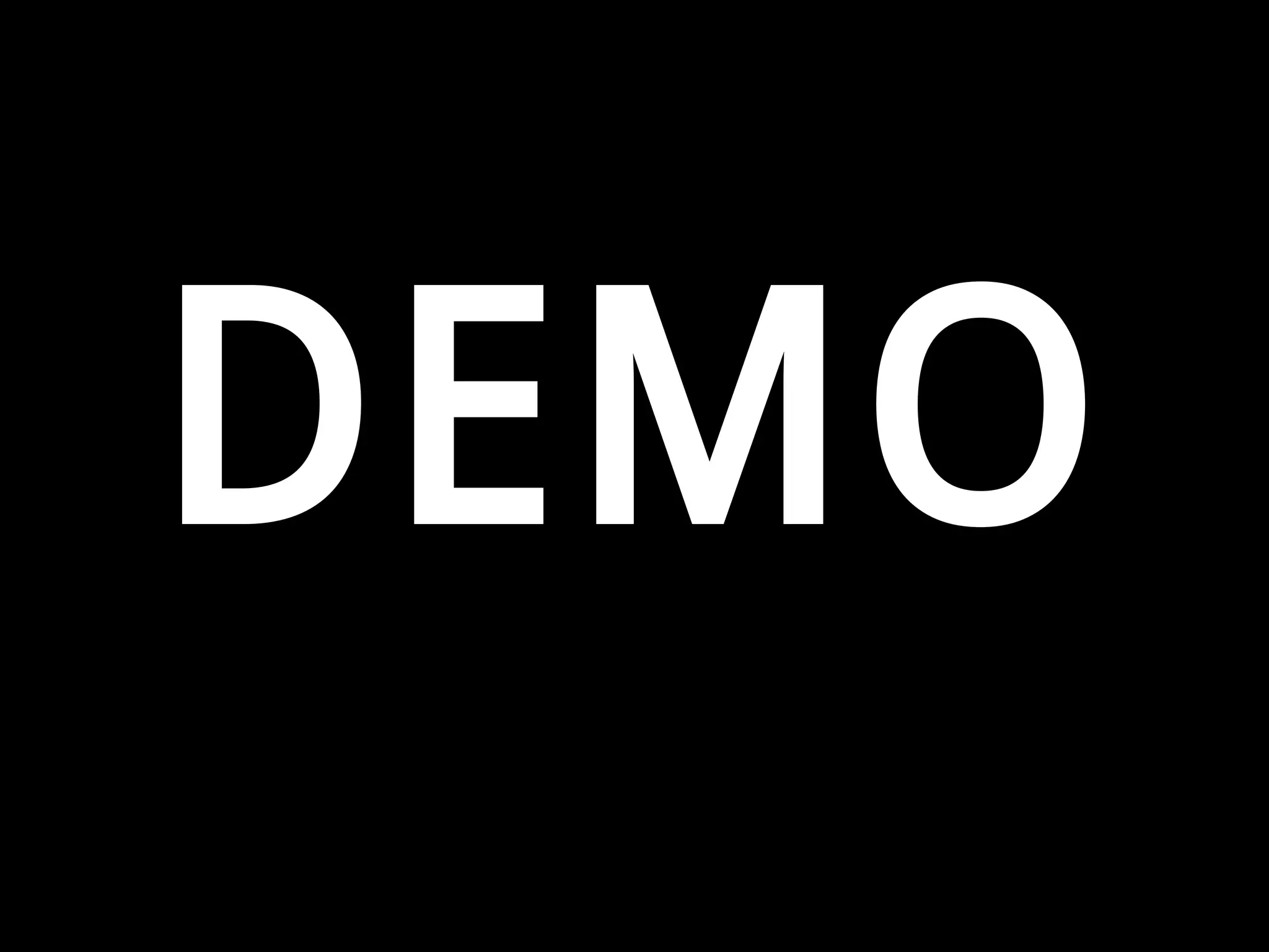 DEMO 