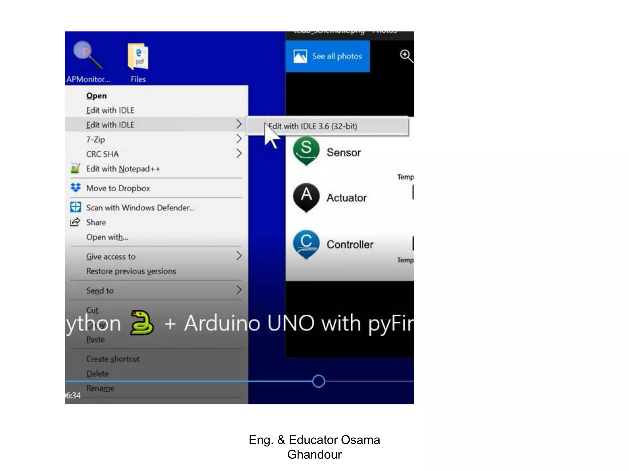 Eng. & Educator Osama
Ghandour
 