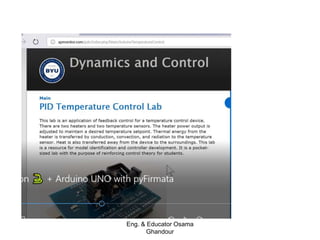 Eng. & Educator Osama
Ghandour
 