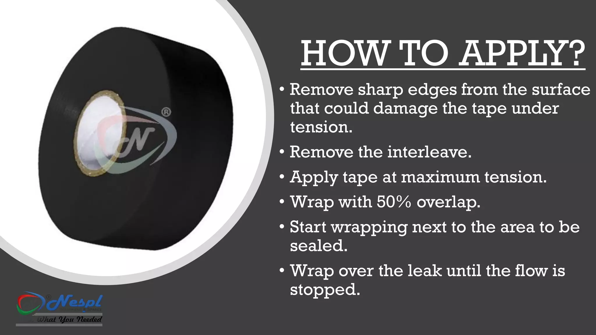 Python Wrap PVC Tape | PPT