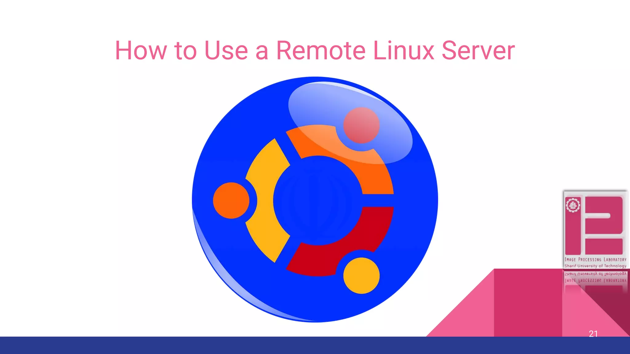 How to Use a Remote Linux Server 21 