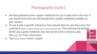 PyTorch crash course | PPT