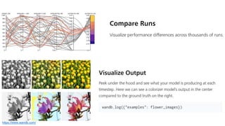 46
https://www.wandb.com/
 