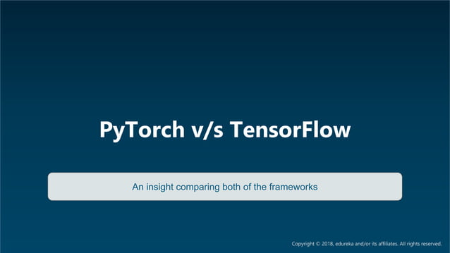 PyTorch vs TensorFlow: The Force Is Strong With Which One? | Which One ...