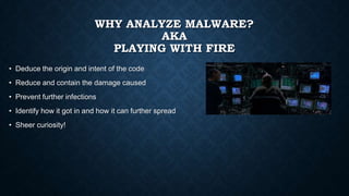 PyTriage: A malware analysis framework | PPTX