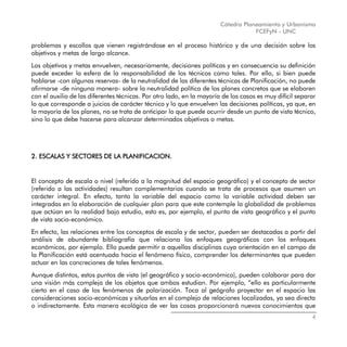 Teoría de la Planificación Urbana y Regional | PDF