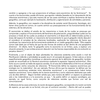 Teoría de la Planificación Urbana y Regional | PDF