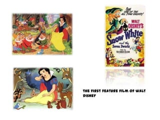 the first feature film of walt
disney