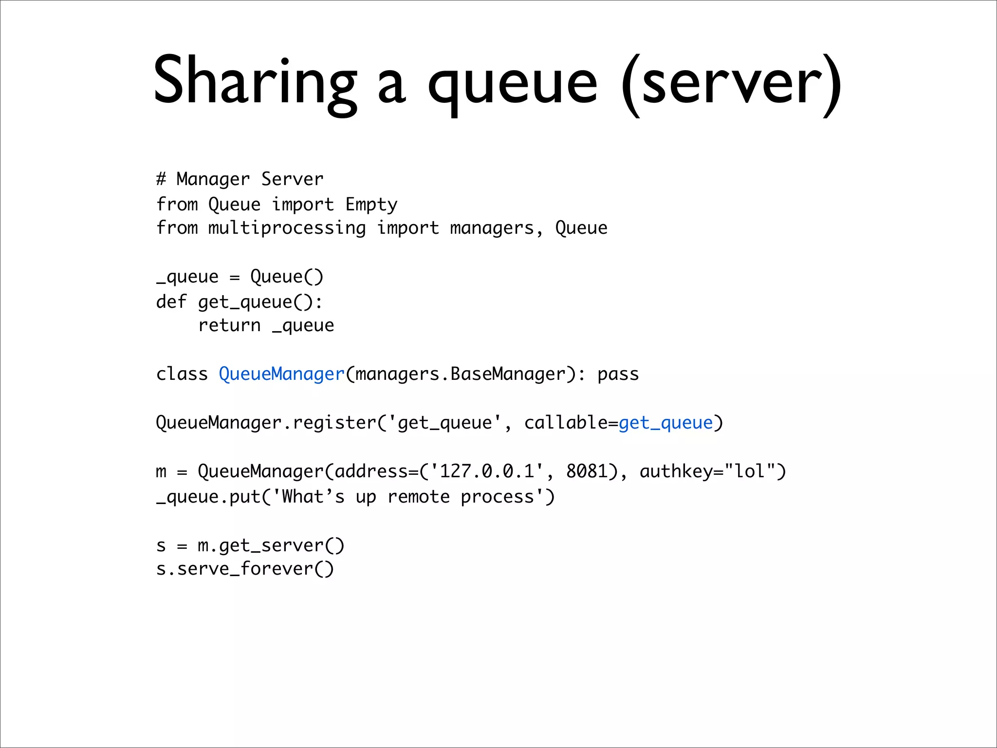 Multiprocessing with python