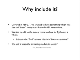 Multiprocessing with python