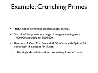 Multiprocessing with python