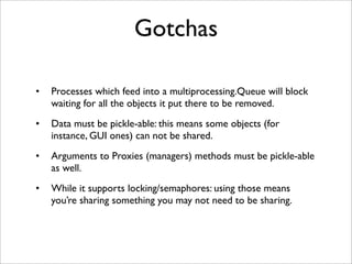 Multiprocessing with python