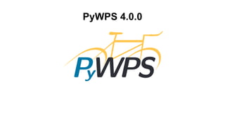PyWPS 4.0.0
 