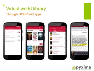 +
Virtual world library
Through Online Daisy app
 