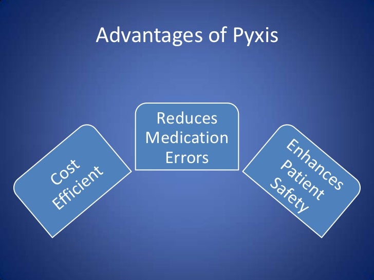 Pyxis medication administration system