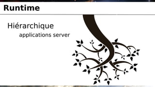 Runtime

Hiérarchique
   applications server
 