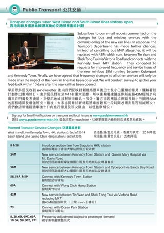 Pokfulam Report June 2014 薄扶林報告