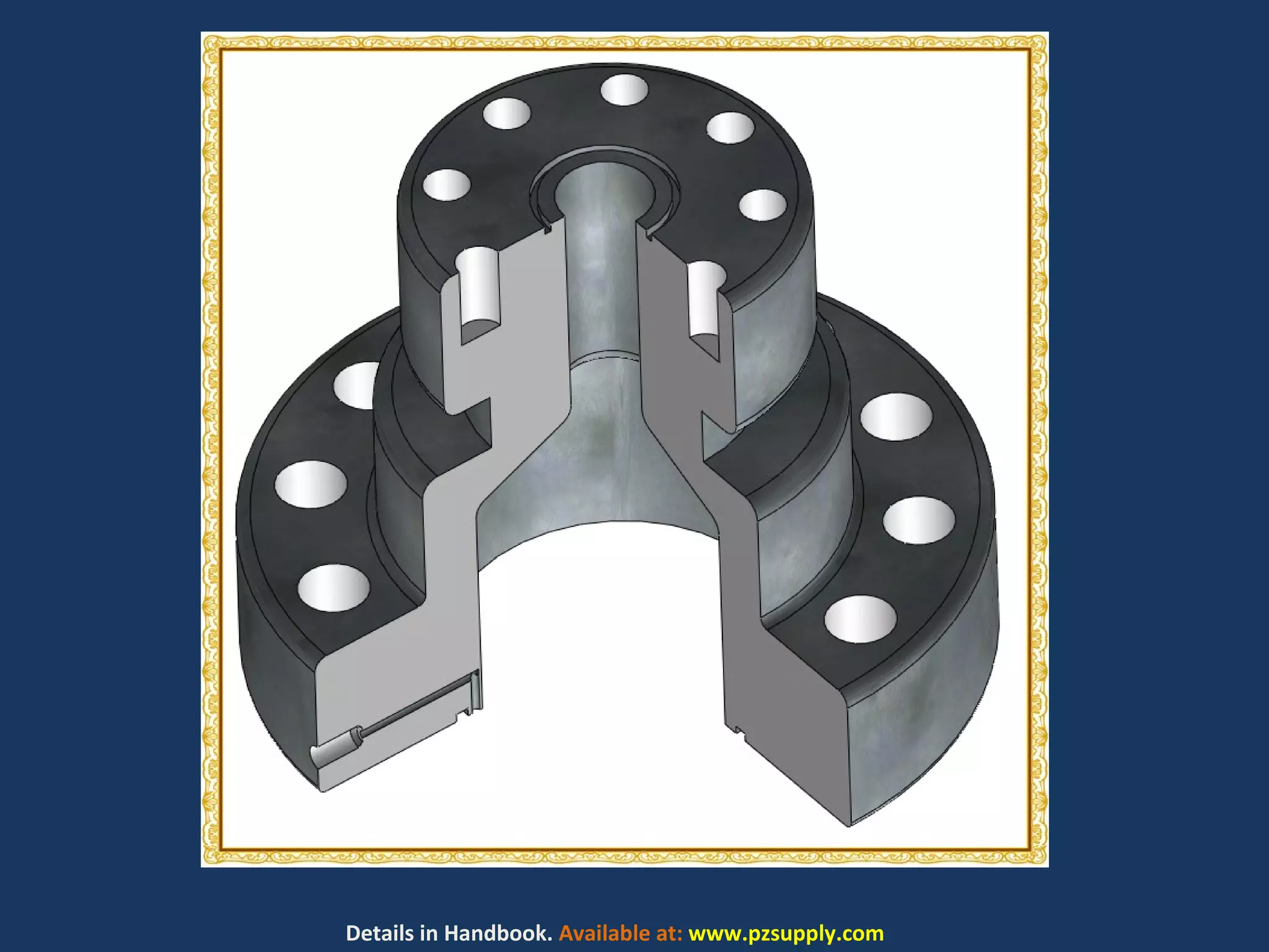 Details in Handbook. Available at: www.pzsupply.com
 