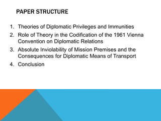 Why can diplomats park everywhere? | PPTX