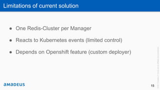 [RedisConf17] Redis Cluster Operability with Kubernetes and OpenShift ...