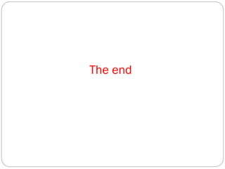 The end
 