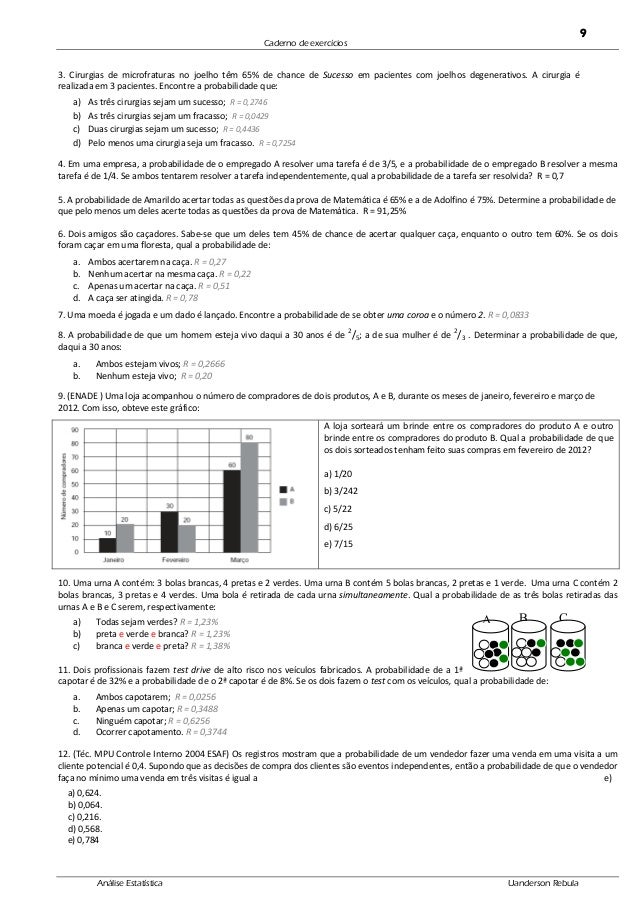 Livro pdf - Análise Estatística e Probabilidade 