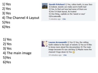 1) Yes
2) Yes
3) Yes
4) The Channel 4 Layout
5)Yes
6)Yes


1) Yes
2) Yes
3) Yes
4) The main image
5)Yes
6)Yes
 