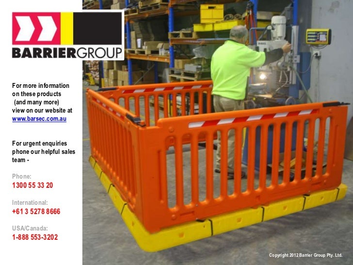 The Qfence Forklift & Pedestrian Separation Systems Barrier Group