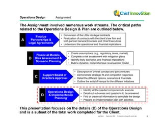 Case Study - New Operations Plan & Design | PDF