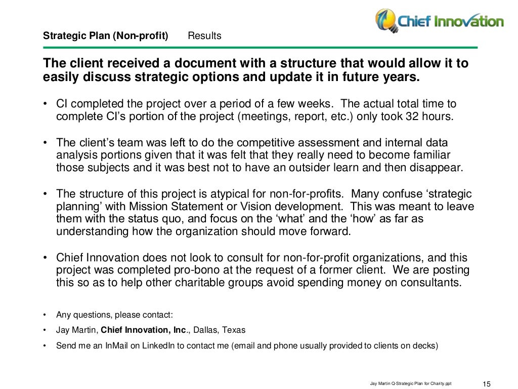 Case study strategic planning for a youth services organization picture