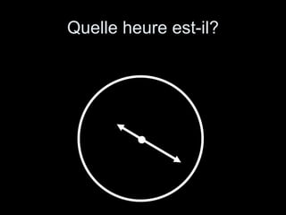 Quelle heure est-il? 
