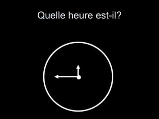 Quelle heure est-il? 