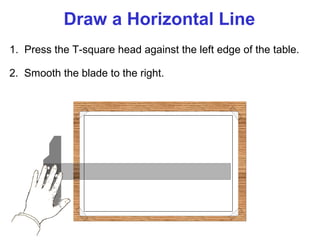 Using Drawing Tools and applied geometry | PPT